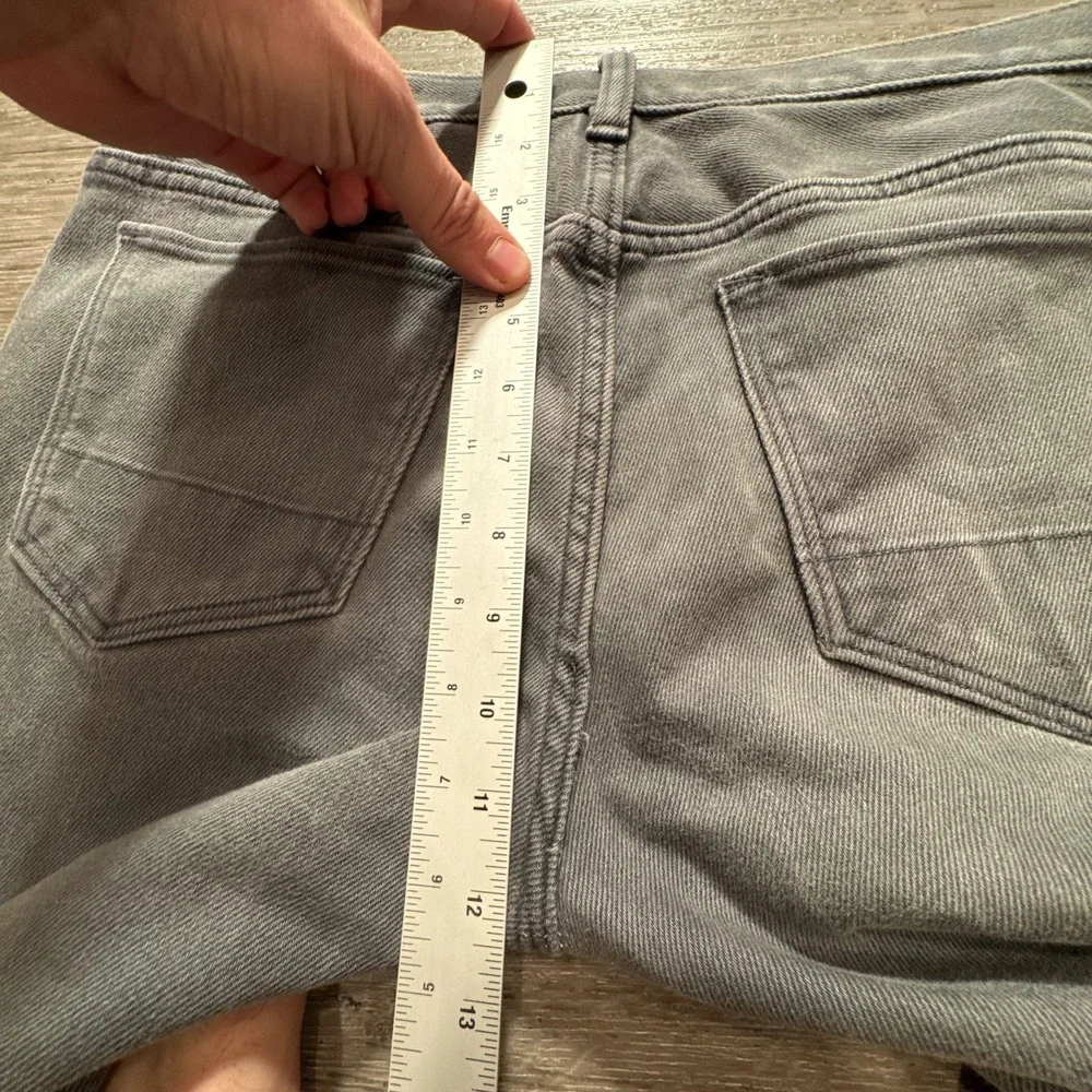 Banana Republic Jeans Mens 30 Gray Denim The Traveler Slim 30x31 Cotton Blend‎